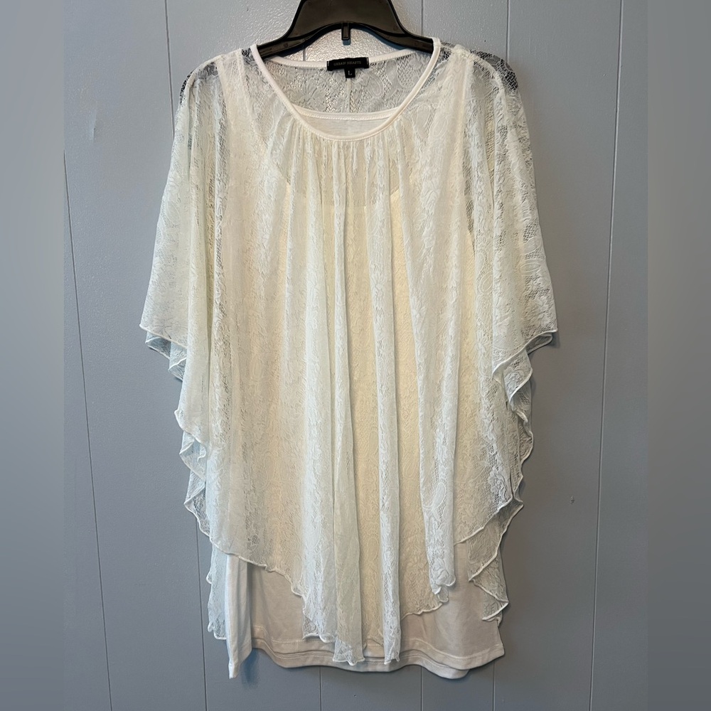 Urban Hearts Tunic white dress
